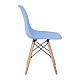 ART Wood Kαρέκλα Ξύλο / PP Σιέλ