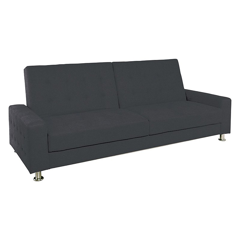 MOBY Καναπές / Κρεβάτι Σαλονιού - Καθιστικού / Ύφασμα Σκούρο Γκρι