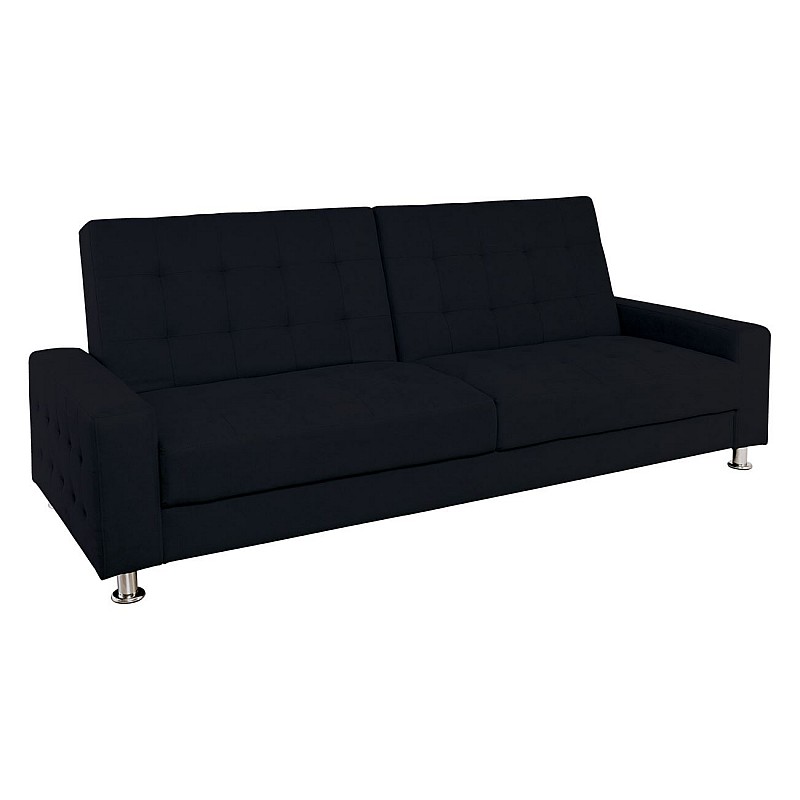 MOBY Καναπές / Κρεβάτι Σαλονιού - Καθιστικού / Ύφασμα Μαύρο