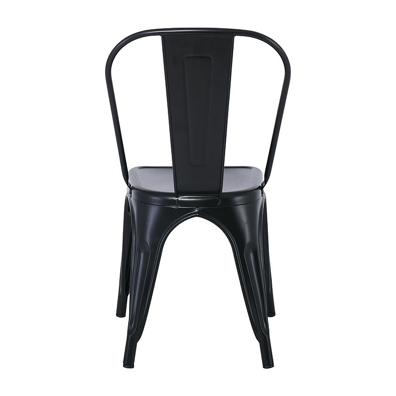 RELIX καρέκλα Steel Μαύρo