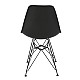ART Καρέκλα Μέταλλο Βαφή Μαύρο / PP Μαύρο
