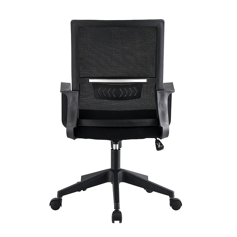 BF2965 Πολυθρόνα Γραφείου Ύφασμα Μαύρο Mesh