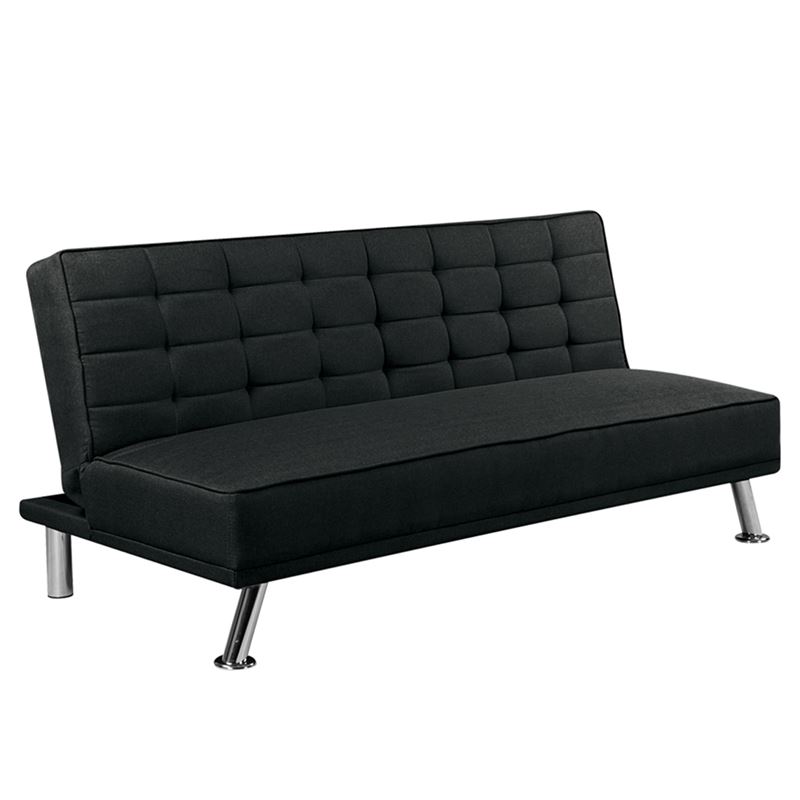 EUROPA Καναπές / Κρεβάτι Σαλονιού - Καθιστικού / Ύφασμα Μαύρο