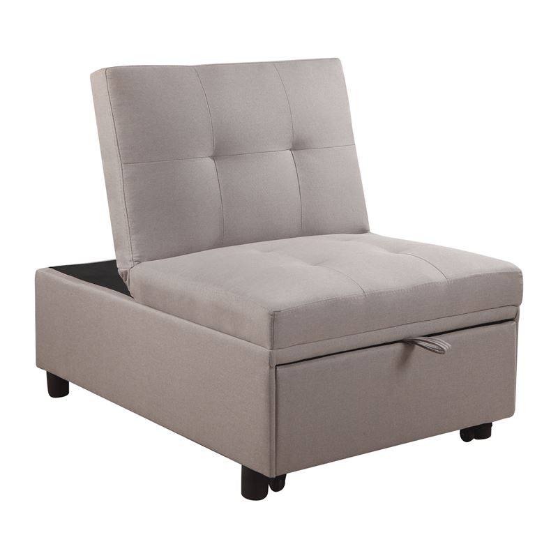 IMOLA Καρέκλα / Κρεβάτι Σαλονιού - Καθιστικού / Ύφασμα Cappuccino