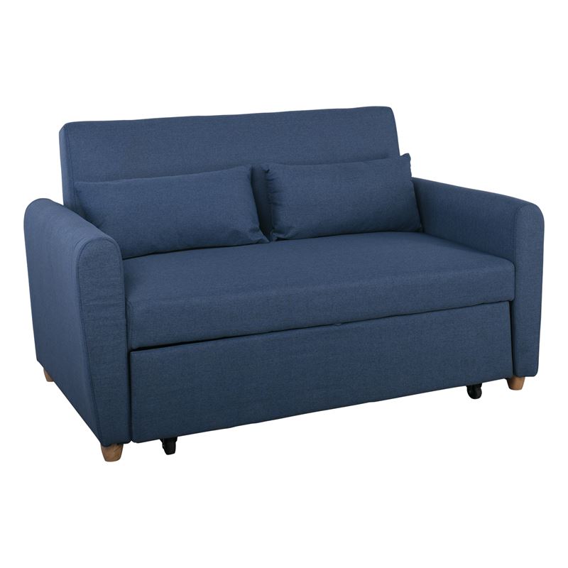MOTTO Καναπές / Κρεβάτι Σαλονιού - Καθιστικού / Ύφασμα Μπλε
